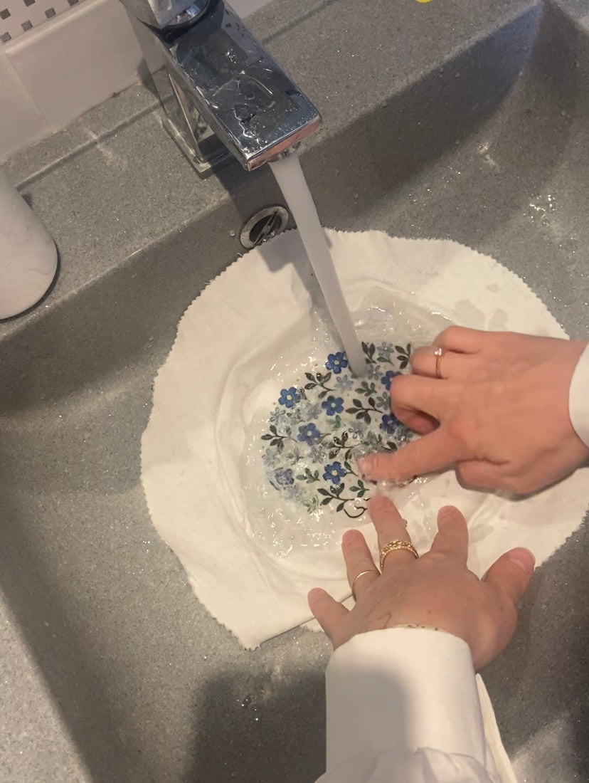 Autocollants soluble broderie - Léon le Hérisson