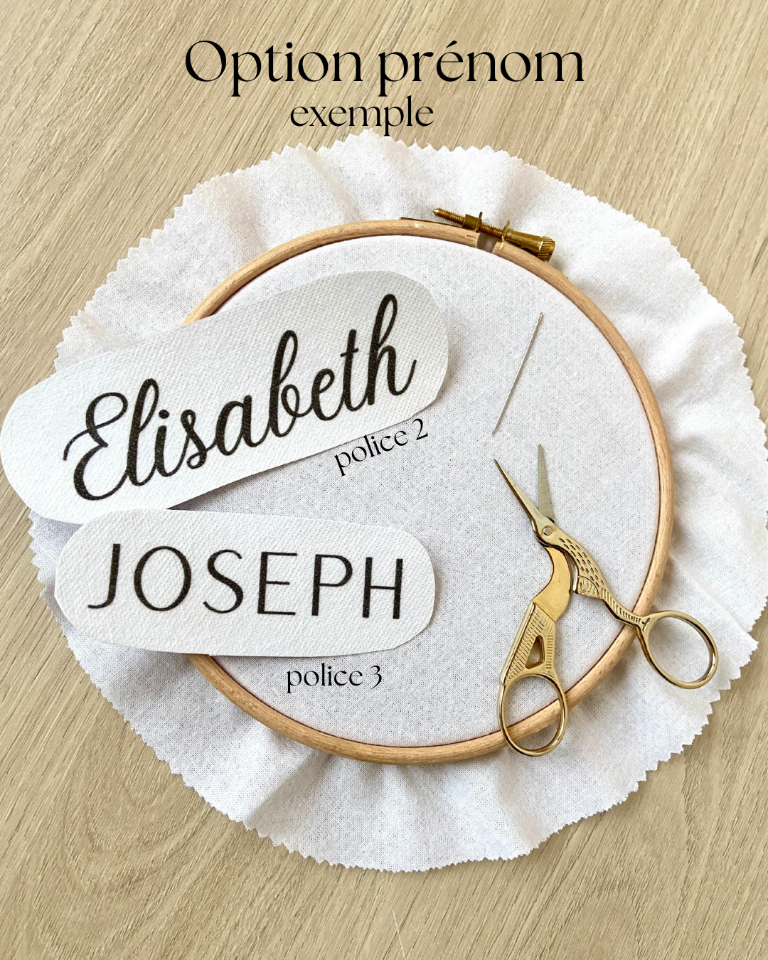 Kit de broderie pour enfant - jolis motifs à coller où on veut
