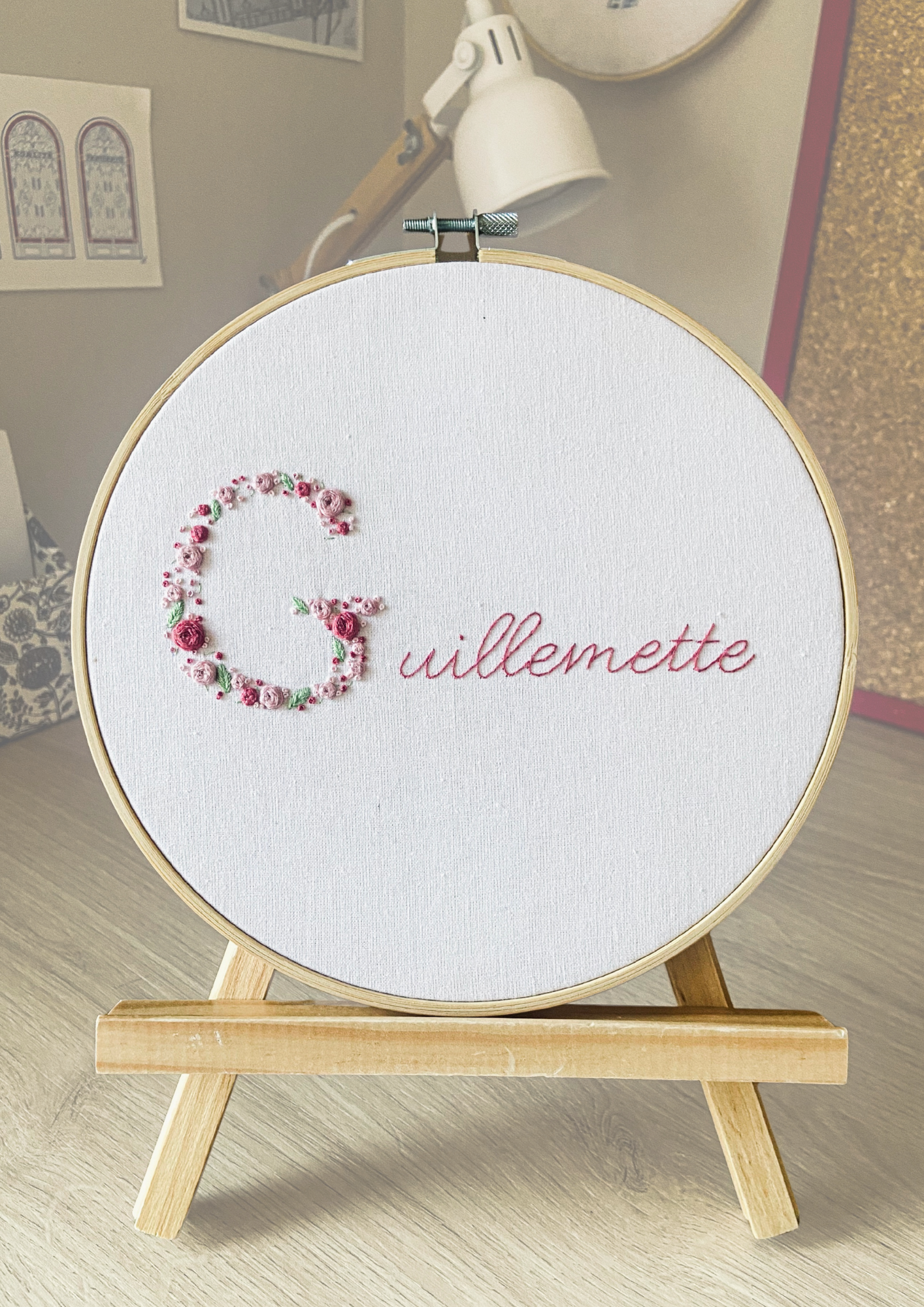 La Signature, broderie naissance