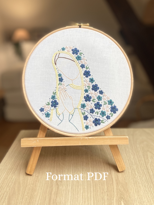 Patron PDF à déclaquer - Notre Dame des Fleurs