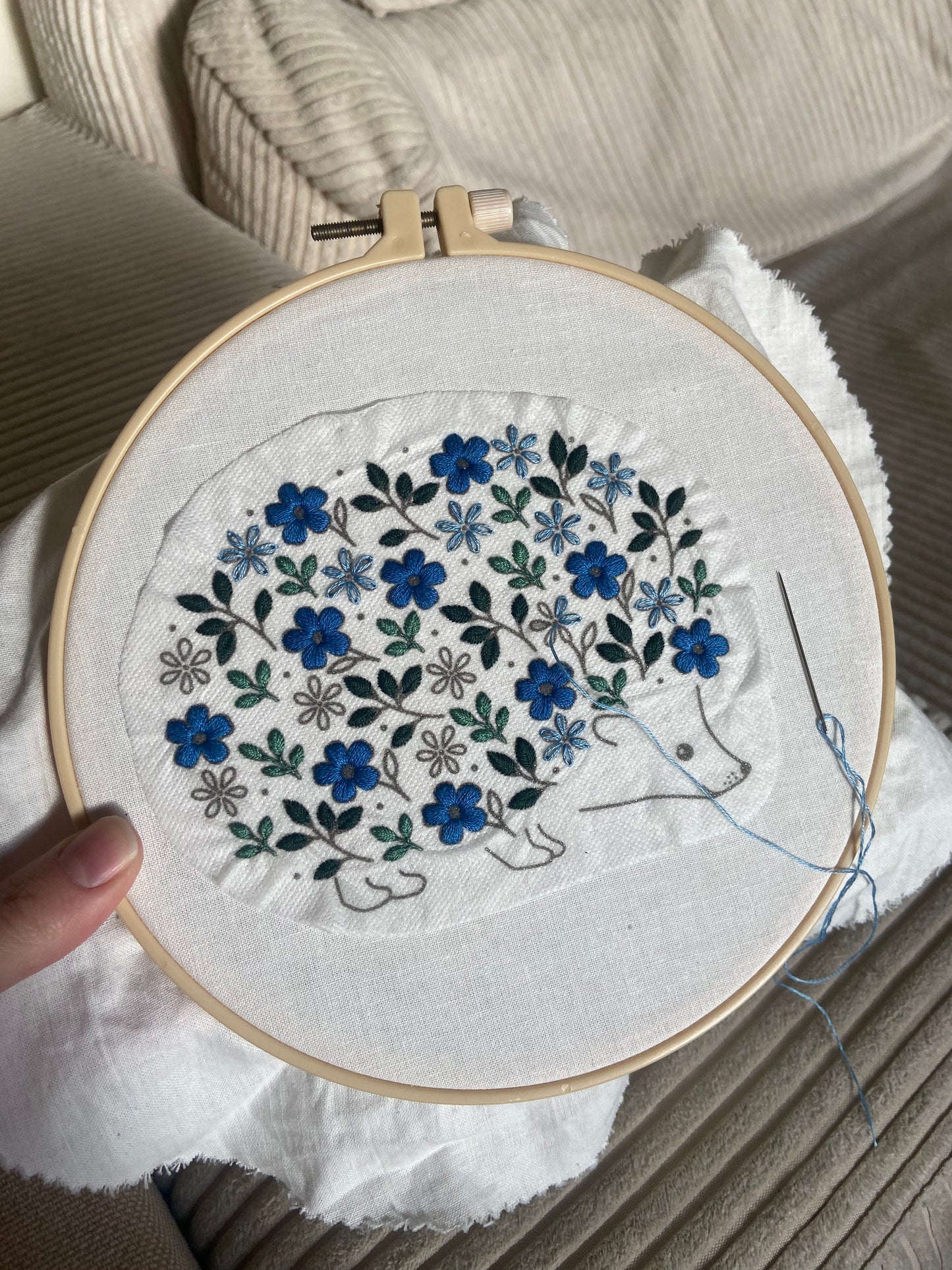 Kit de broderie - Léon le Hérisson