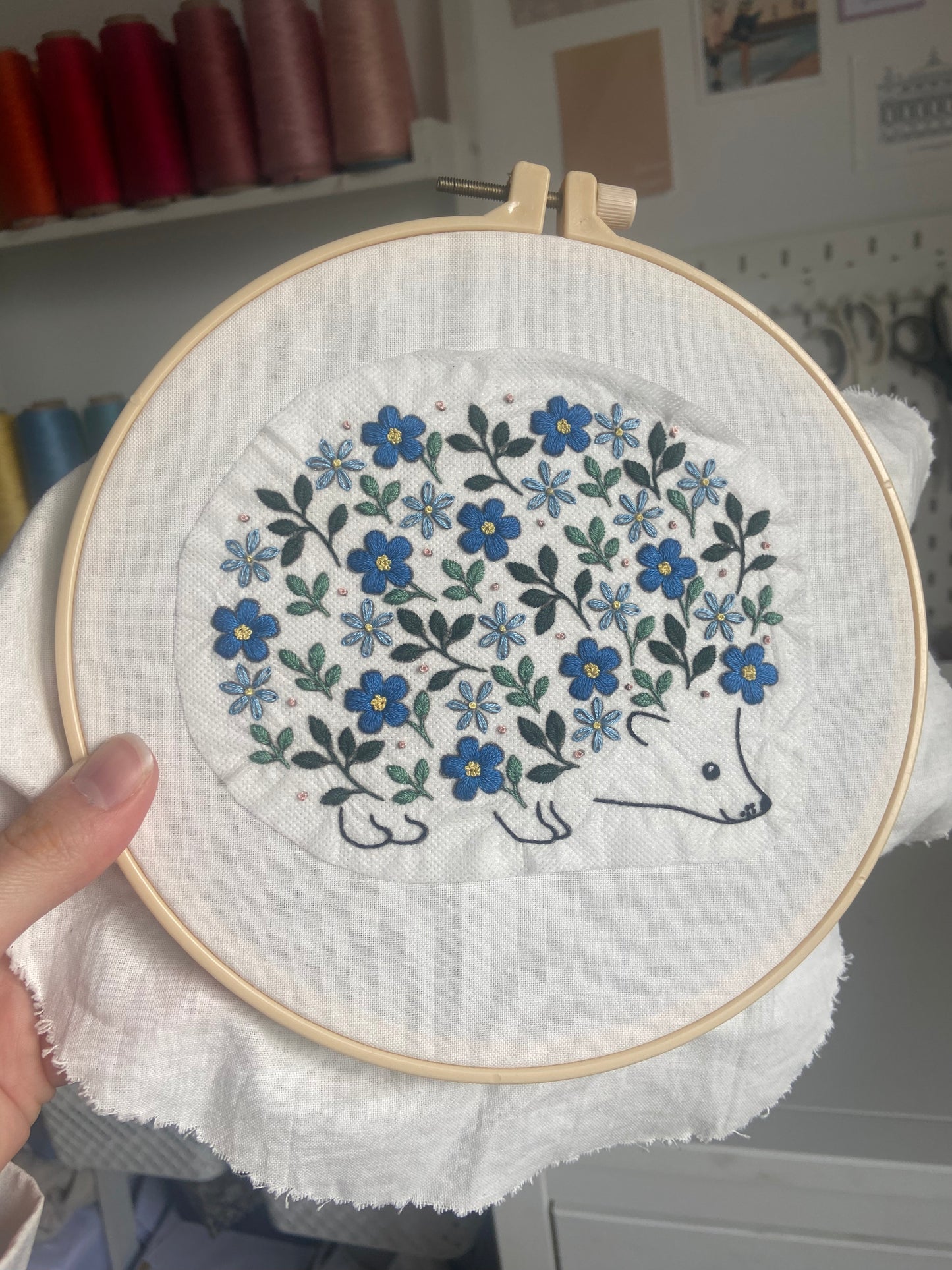 Kit de broderie - Léon le Hérisson