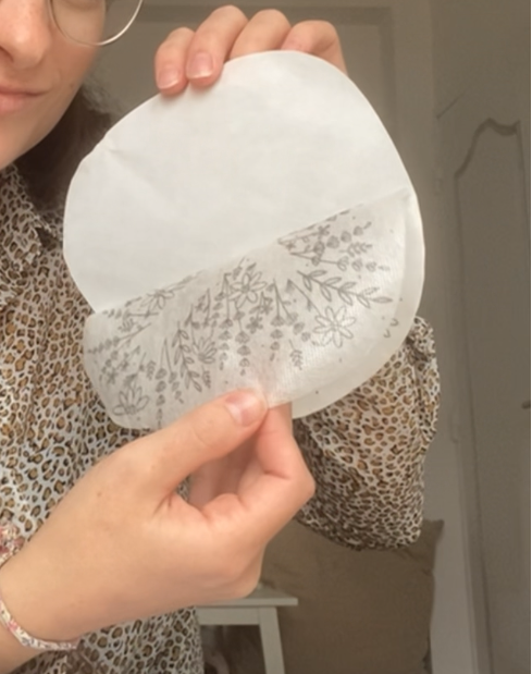 Autocollant soluble broderie - La Croix Printanière