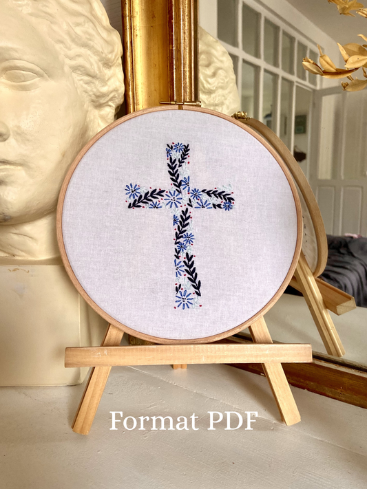 Patron PDF à décalquer - La Croix Hivernale